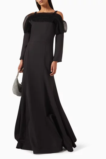 Ruffle Maxi Dress