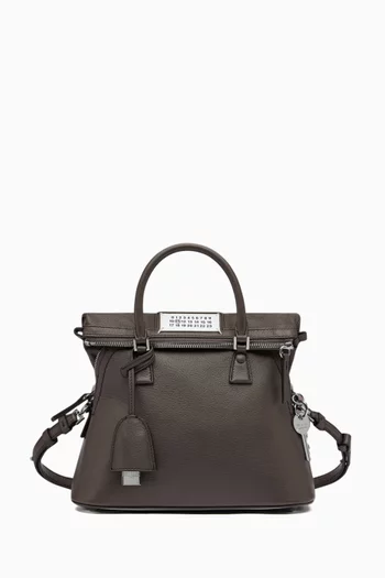 Mini 5AC Classique Tote Bag in Leather