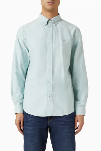 Heritage Oxford Shirt in Cotton