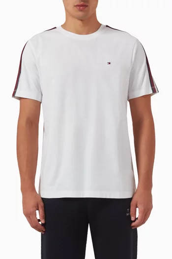 Shadow Global Stripe T-shirt in Cotton-jersey