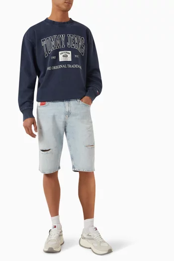 Archive Relaxed Sweatshirt in Cotton-terry