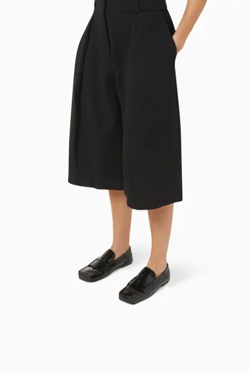 Les Mocassins Carre in Calf Leather