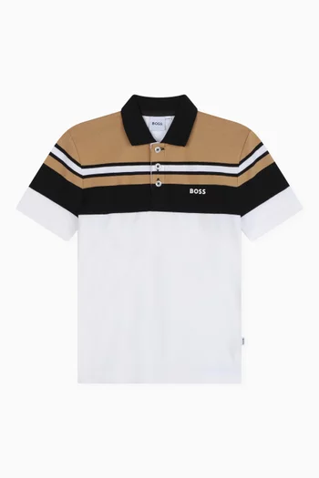 Buy BOSS Kidswear Polos for Boys Online in Bahrain Ounass