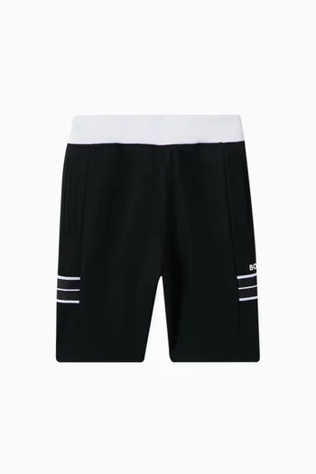 Logo Embrodiered Shorts