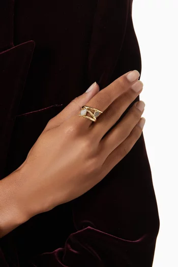 Endless Diamond Ring in 14kt Gold