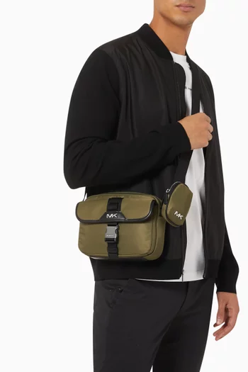 Brooklyn Utility Crossbody Bag in  Recycled Nylon
