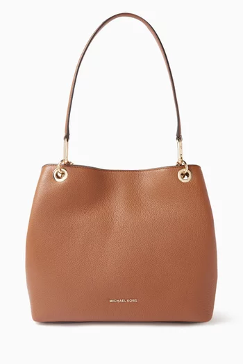 Large Kensington Tote Bag in Pebbled Leather
