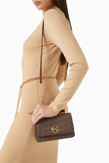 Small Delancey Crossbody Bag in Empire Monogram Canvas