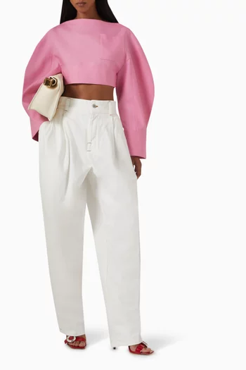 Le De-Nimes Curzio Pants in Denim