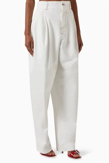 Le De-Nimes Curzio Pants in Denim