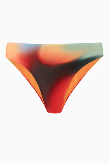 High-waisted Bikini Briefs in Stretch-nylon