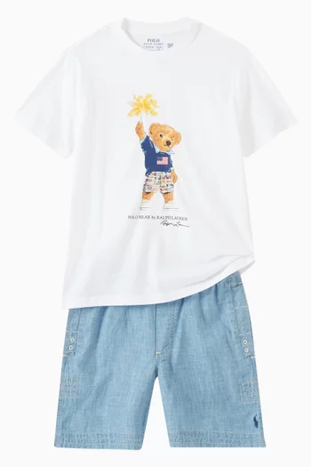 Polo Bear T-shirt in Cotton-jersey