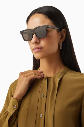 Square Sunglasses in Acetate