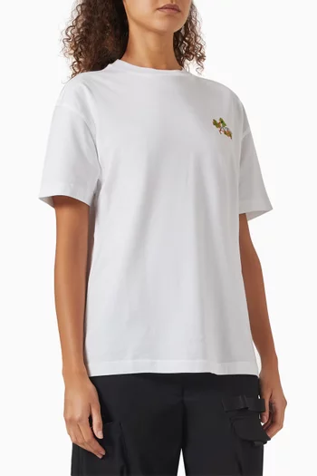 Ramage Flower Arrow T-shirt in Cotton-jersey