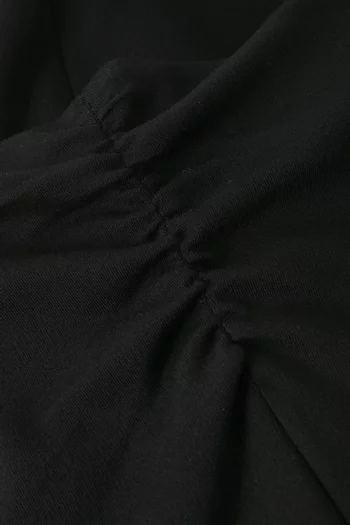 Draped Skirt Pants in Ultrafine Merino Knit