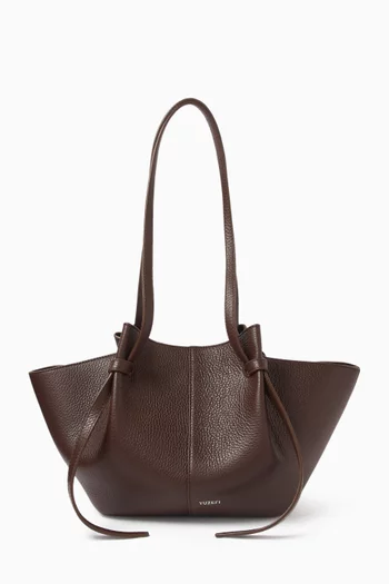 Mochi Tote Bag in Pebble Grained Leather