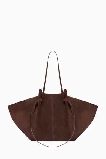 Mochi Tote Bag in Suede