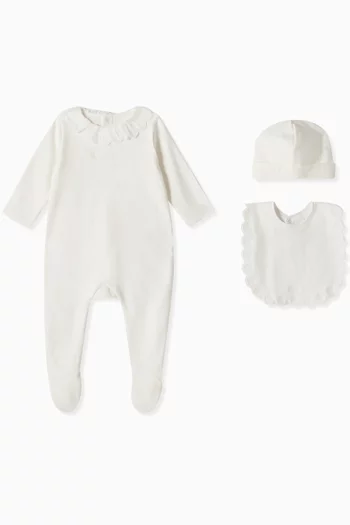 3-piece Pyjama Gift Set in Organic Cotton