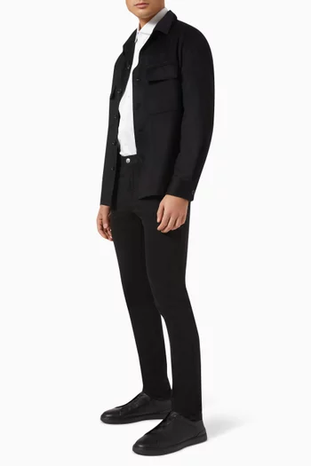 Roccia Slim-fit Pants in Stretch-cotton