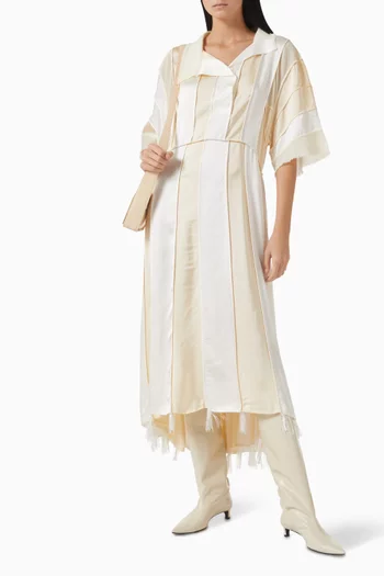 Panel Midi Dress