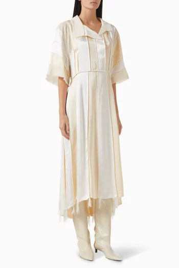 Panel Midi Dress