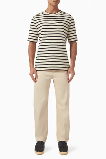 Striped T-shirt in Cotton