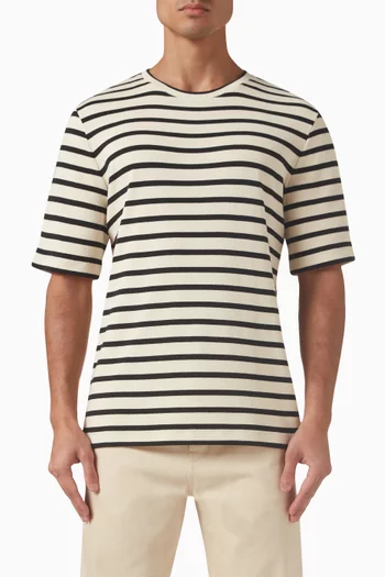 Striped T-shirt in Cotton