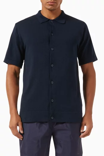 قميص منسوج من قطن عضوي