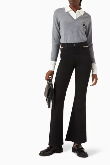 Pramast Flared Jeans in Denim