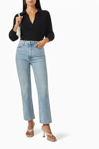 Abigail High-rise Jeans in Denim