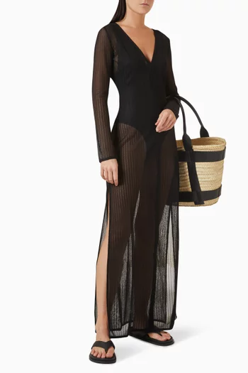 Kenny Sheer Maxi Robe