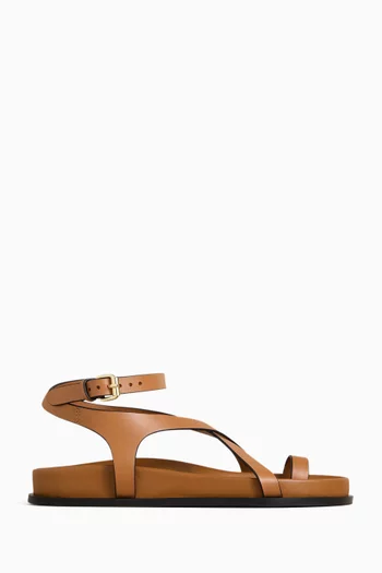 Jalen Slim Sandals in Leather