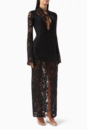 Sally Maxi Dress in Lace