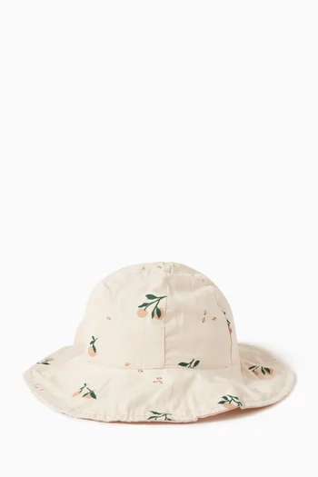 Amelia Reversible Sun Hat in Organic Cotton