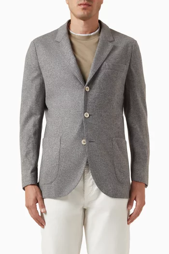 Blazer in Cashmere Jersey