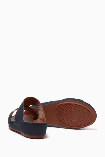 Isola Cerchio Cucire Sandals in Rubbercalf