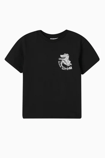 Rodney Skater Gator T-shirt in Organic Cotton