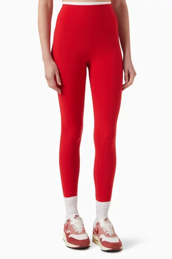 Dual High Waist 7/8 Leggings in Strech Nylon