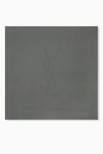 Cassandre Square Scarf in Silk-charmeuse