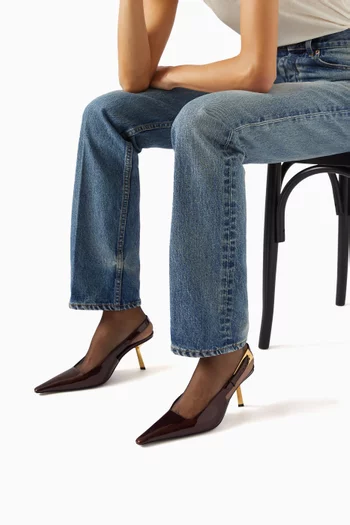 Lee 75 Slingback Pumps in Patent Leather