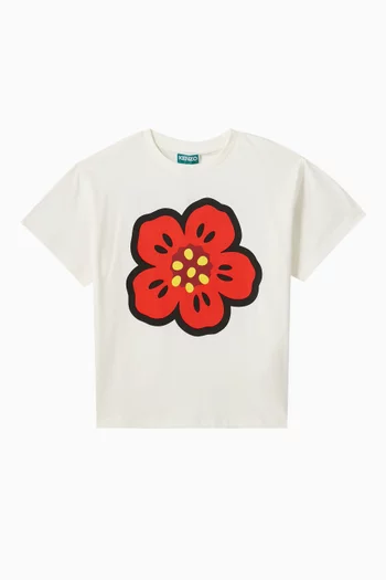 Boke Flower T-shirt in Organic Cotton