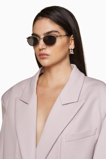 Taylor Sunglasses in Metal