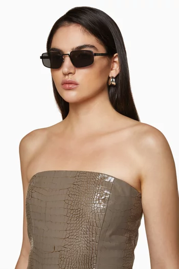 Leo Sunglasses in Metal