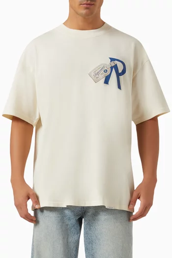 Luggage Tag T-shirt in Cotton