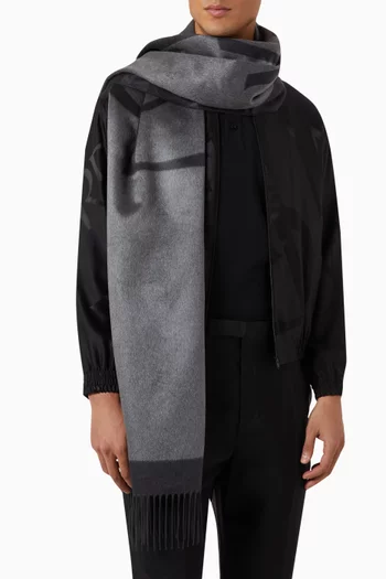 Cassandre Scarf in Silk Jacquard