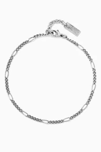 Figaro Chain Bracelet in Metal