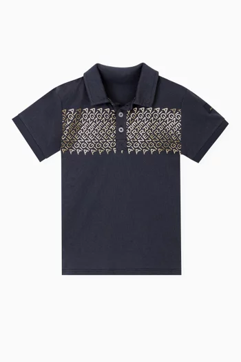 Foil Logo Polo Shirt