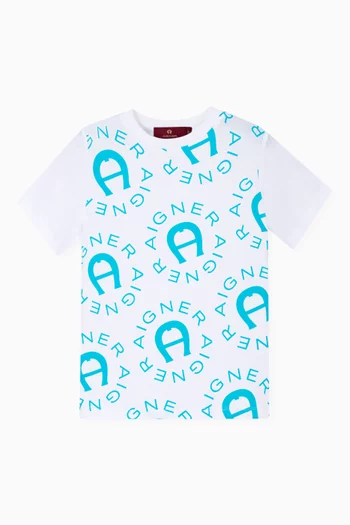 Logo T-shirt in Cotton