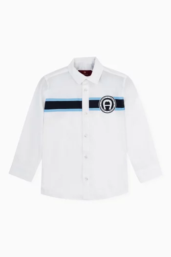Logo Graphic Shirt in Cotton