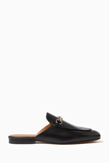 Princetown Mules in Leather
